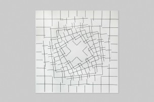 décalages - 1967 - art géométrique - Michel JOUET